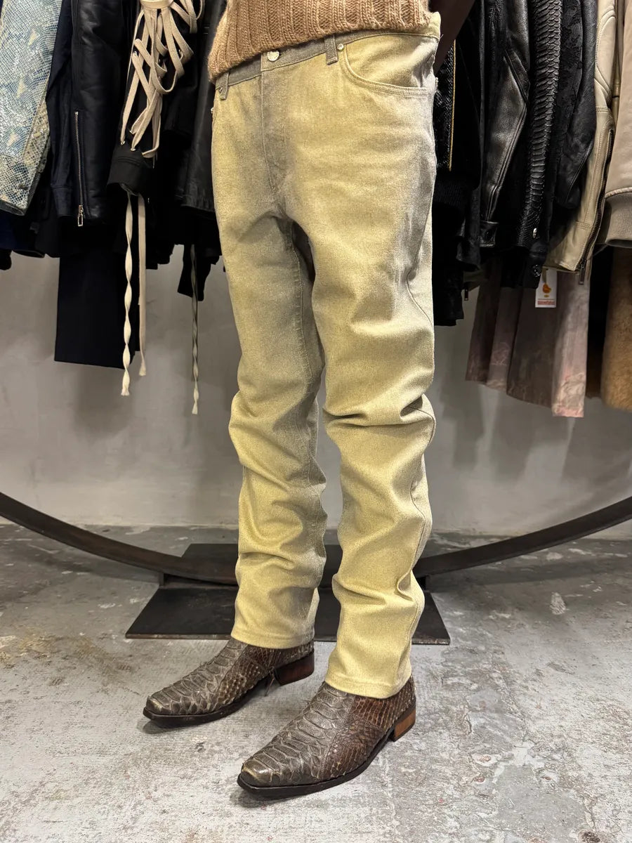 FW1999 Roberto Cavalli Gold Glamour Gradient Pants fBqGeJJ 2