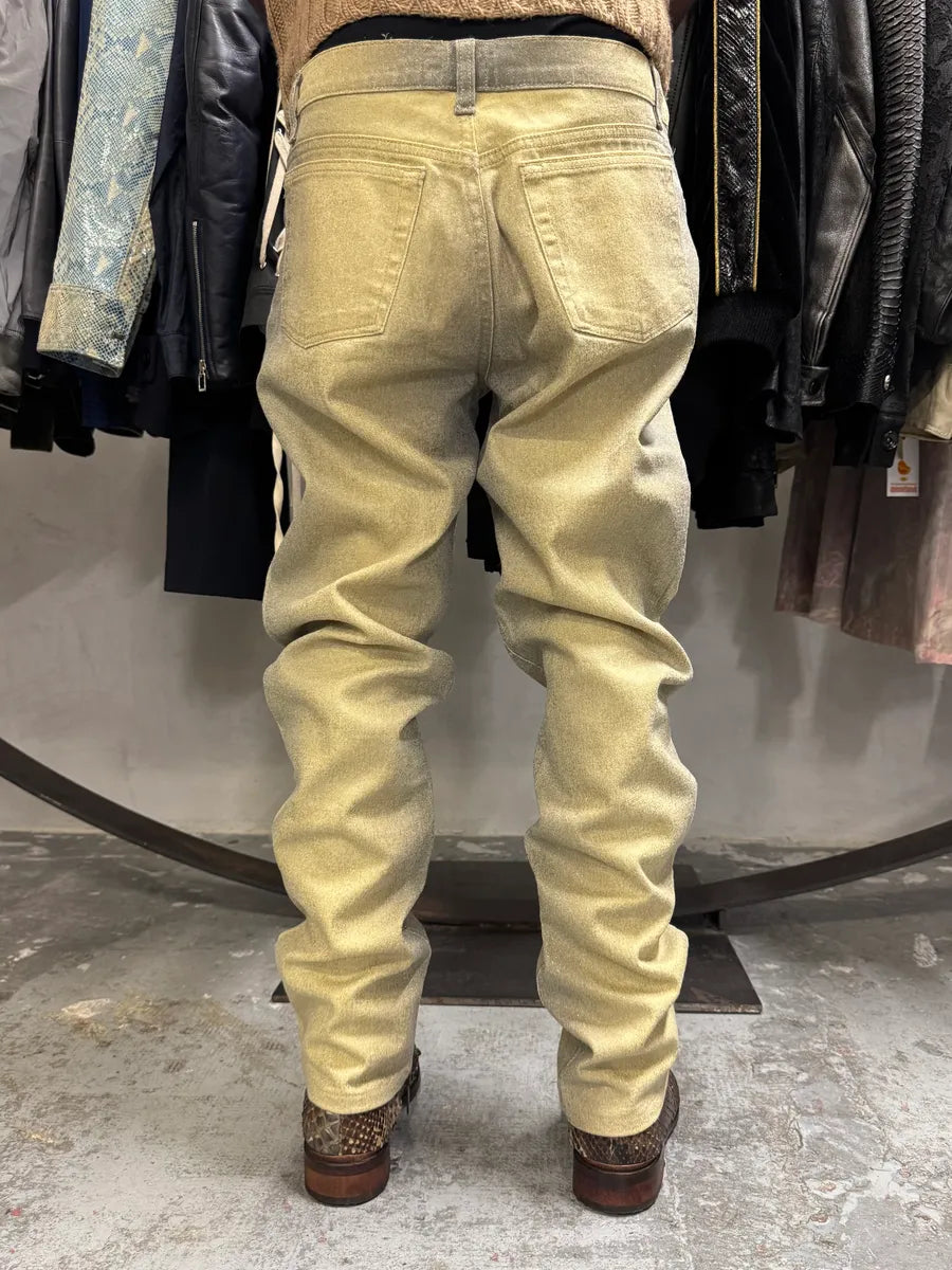 FW1999 Roberto Cavalli Gold Glamour Gradient Pants fBqGeJJ 3