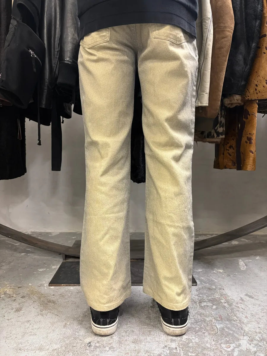 FW1999 Roberto Cavalli Gold Glamour Gradient Pants (S) kBHDUbj 3