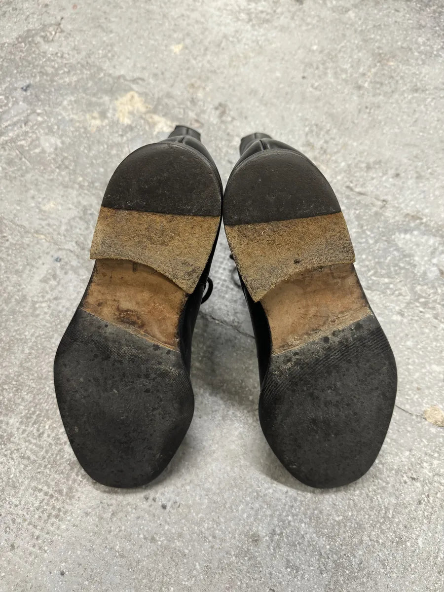 FW2000 Dolce & Gabbana Black Leather Boots (40.5eu/us7.5) 3