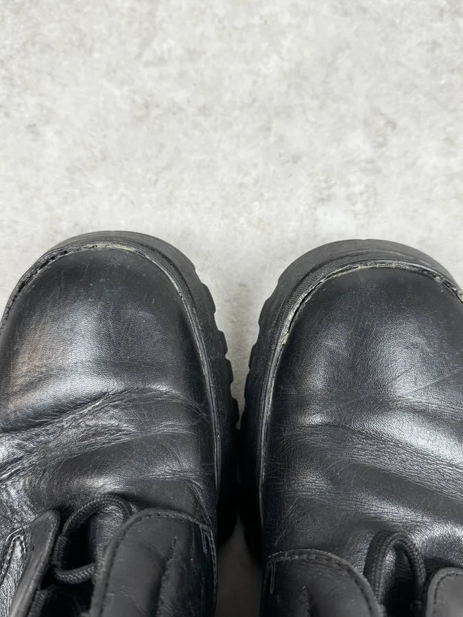FW2000 Prada Black Vibram Leather Boots wsHotSi 3