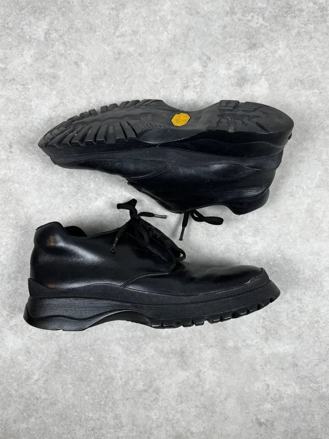 FW2000 Prada Black Vibram Leather Boots wsHotSi 2