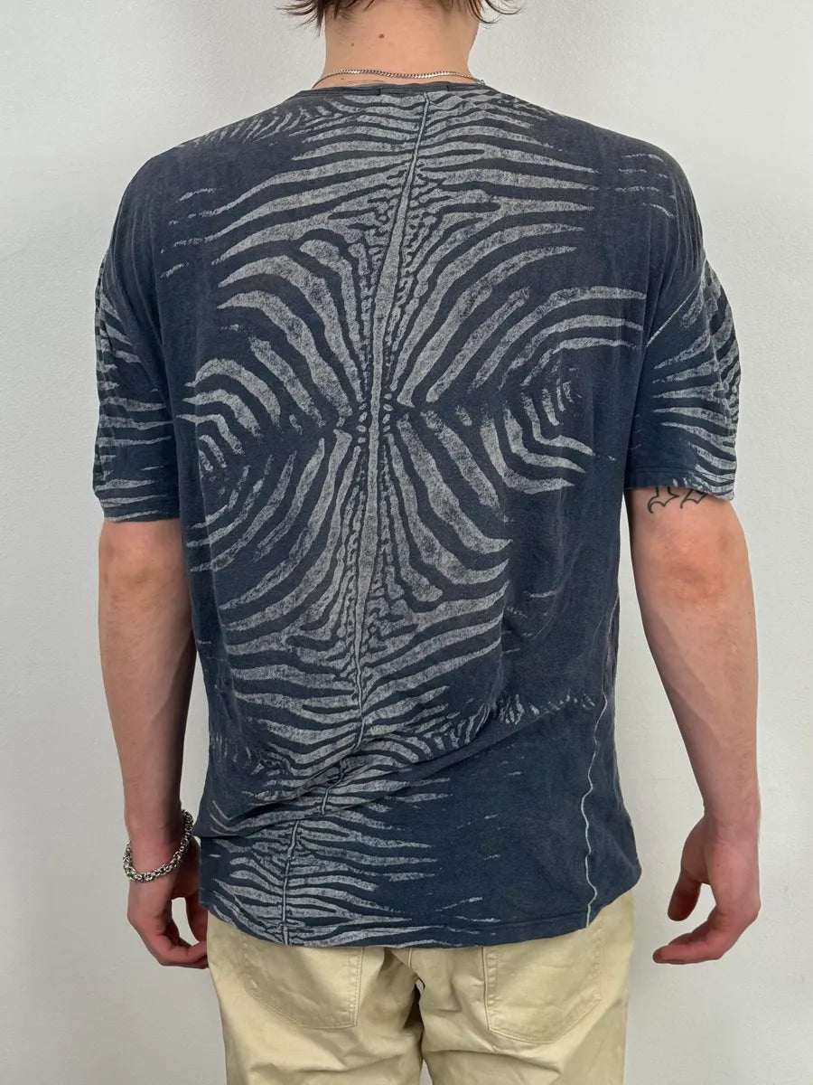 FW2000 Roberto Cavalli Dark Zebra T-Shirt fxxQvTy 2