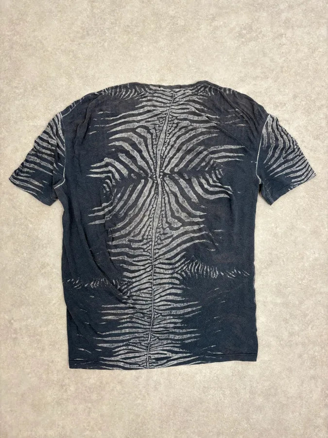 FW2000 Roberto Cavalli Dark Zebra T-Shirt fxxQvTy 5