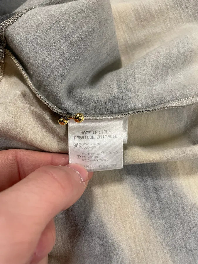 FW2000 Roberto Cavalli Gold Tiger Savage Fur Cardigan (XS/S) 9