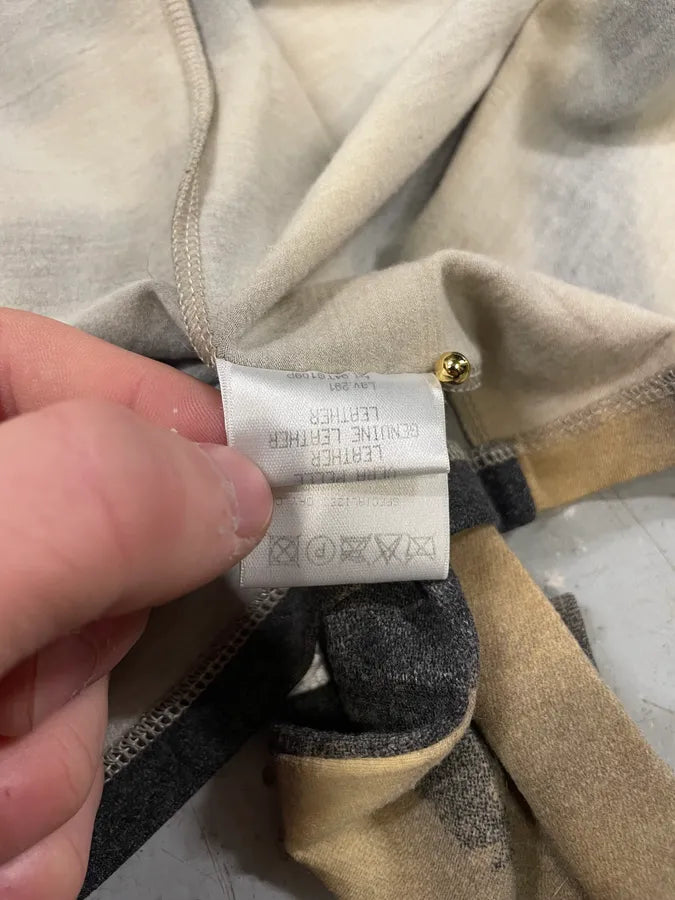 FW2000 Roberto Cavalli Gold Tiger Savage Fur Cardigan (XS/S) 8