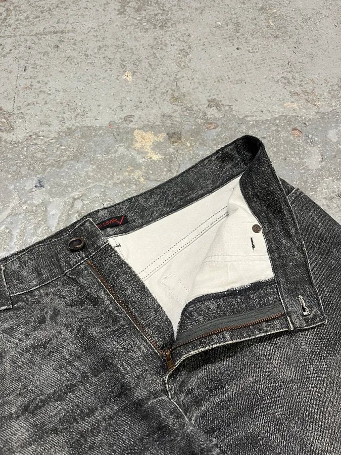 FW2000 Roberto Cavalli Grey Marble Effect Pants OwoIpnK 9