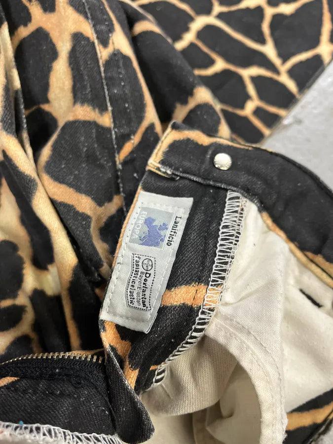 FW2000 Roberto Cavalli Seisma Guava Black Pants rwAwjvb 11