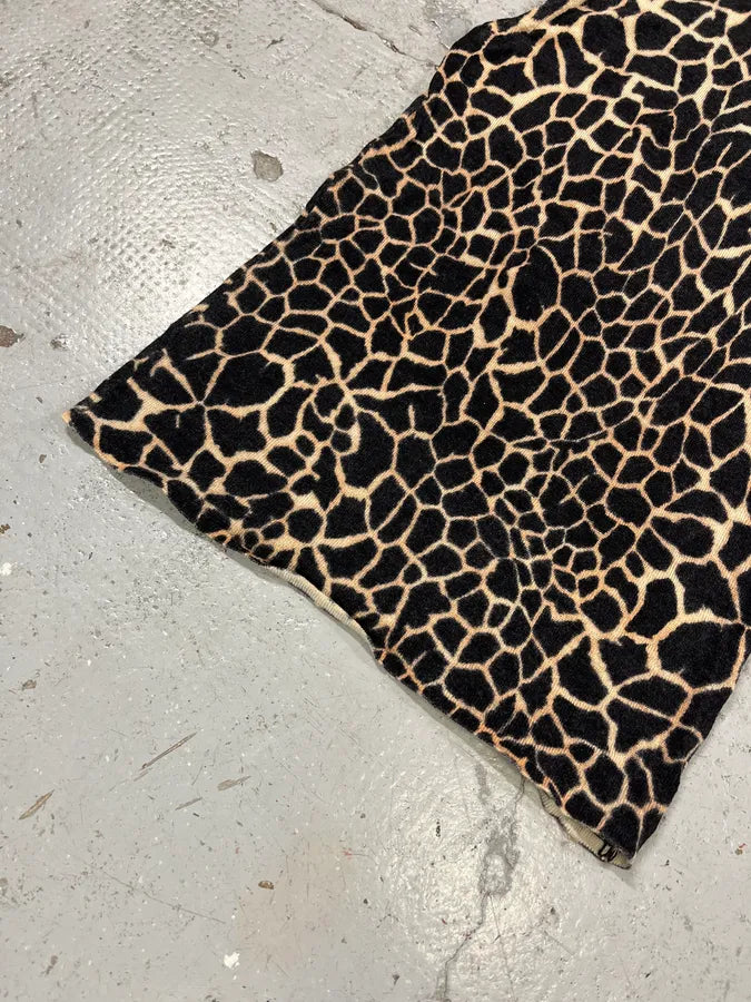 FW2000 Roberto Cavalli Seisma Guava Black Wool Top sKcnonL 4
