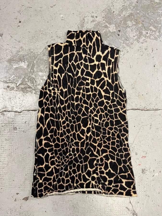 FW2000 Roberto Cavalli Seisma Guava Black Wool Top sKcnonL 5
