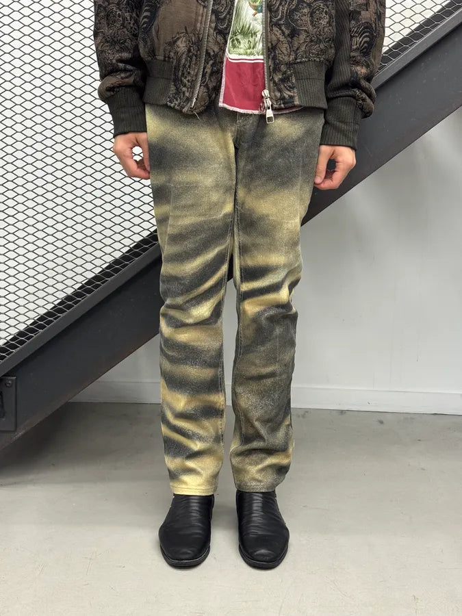 FW2000 Roberto Cavalli Tiger Print Slim Pants FGkeKGT 1