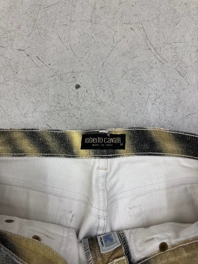 FW2000 Roberto Cavalli Tiger Print Slim Pants FGkeKGT 11