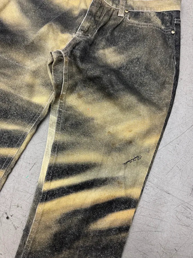 FW2000 Roberto Cavalli Tiger Print Slim Pants FGkeKGT 6