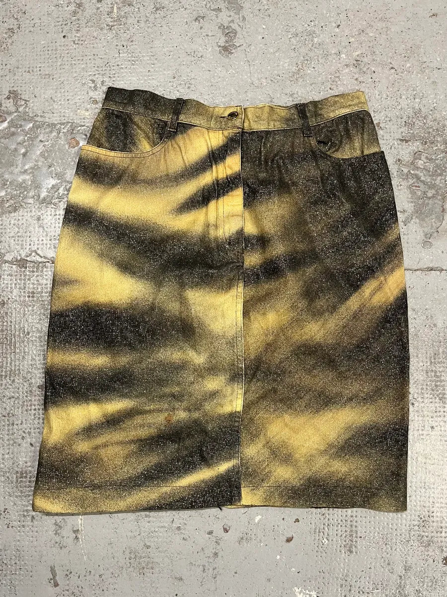 FW2000 Roberto Cavalli Tiger Skirt bwNBVFn 0