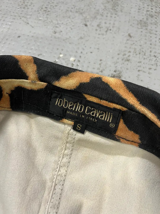 FW2000 Roberto Cavalli Vulcano Seisma Black Blazer Jacket TnRoRos 8