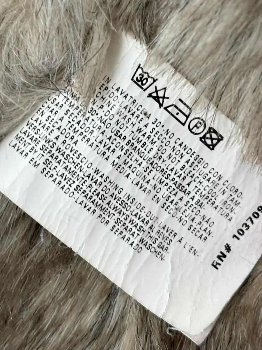 2000s Armani Brown Fur-Lined Zip-up Hoodie RdXSOLW 11