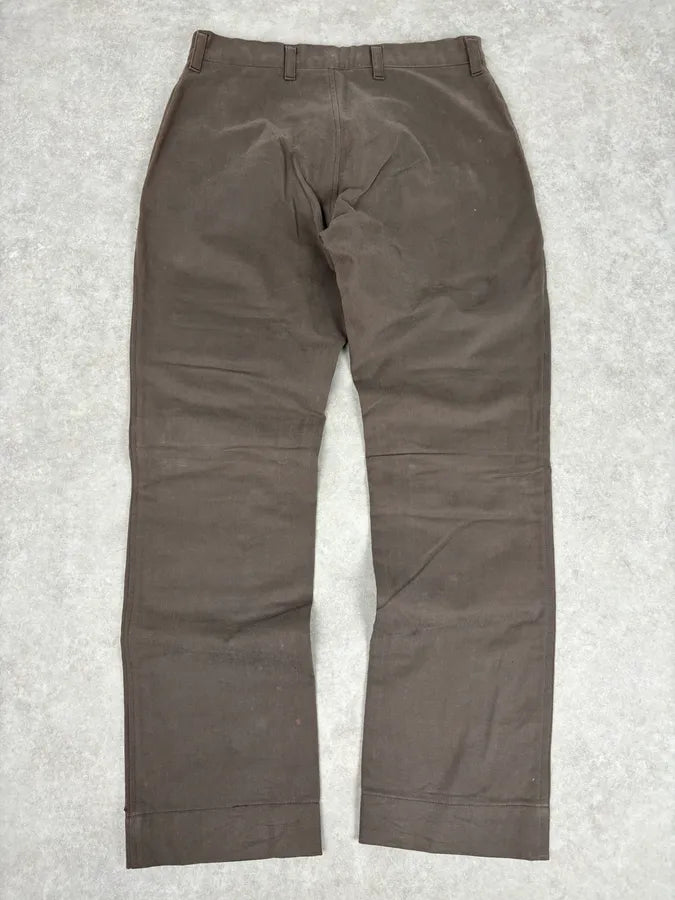 SS2008 Dolce & Gabbana Brown Archive Utility Cargo Pants YTzFIjP 5