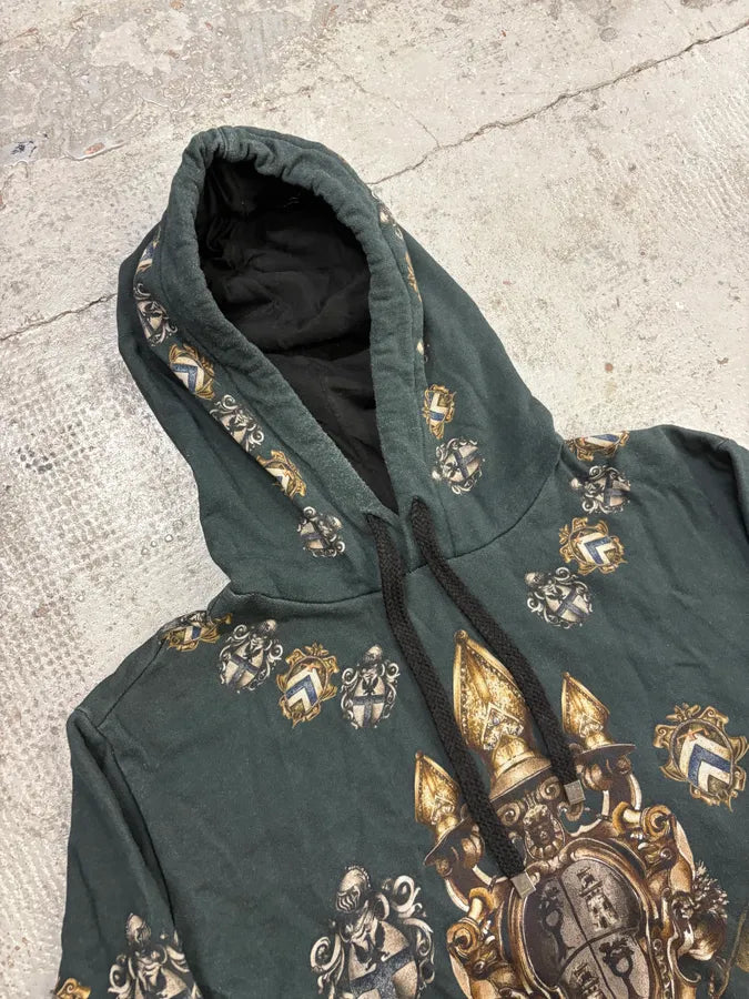 AW2014 Dolce & Gabbana Heraldic Knight Crest Hoodie rXyaimd 4