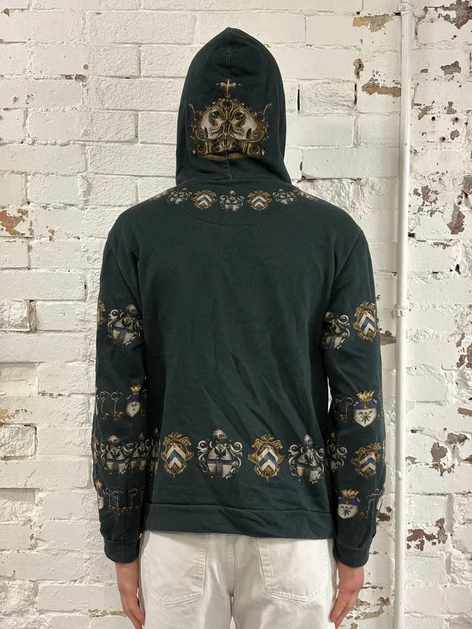 AW2014 Dolce & Gabbana Heraldic Knight Crest Hoodie rXyaimd 2