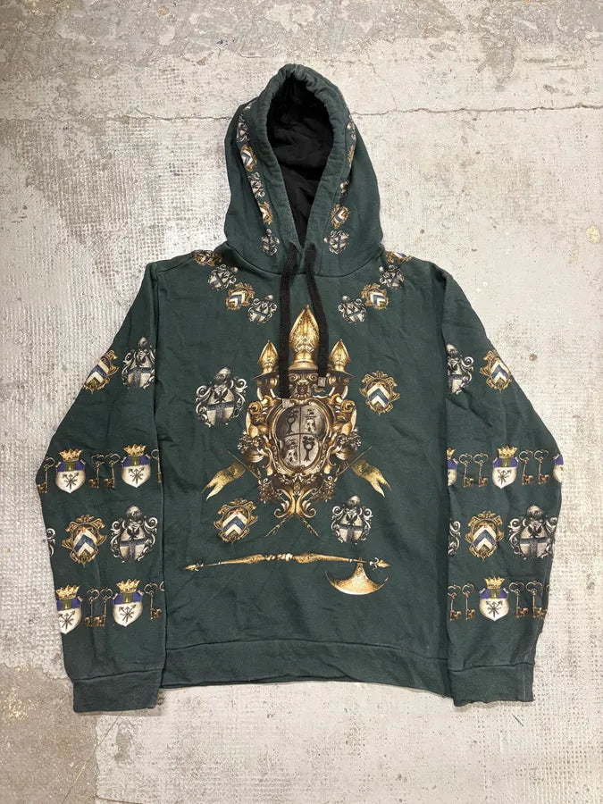 AW2014 Dolce & Gabbana Heraldic Knight Crest Hoodie rXyaimd 0