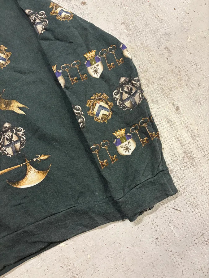 AW2014 Dolce & Gabbana Heraldic Knight Crest Hoodie rXyaimd 6