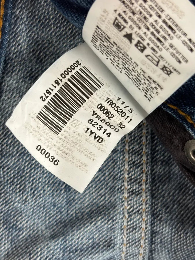 AW2011 Galliano Navy Slim Distressed Denim Jeans OyHrFqW 12