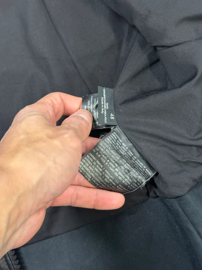 2000s Gucci Black Pro Biker Leather Jacket ZWFqIkI 8