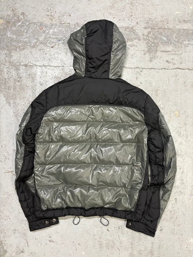 AW2011 Gucci Black & Grey Nylon Quilted Puffer Jacket WOSkWoE 4