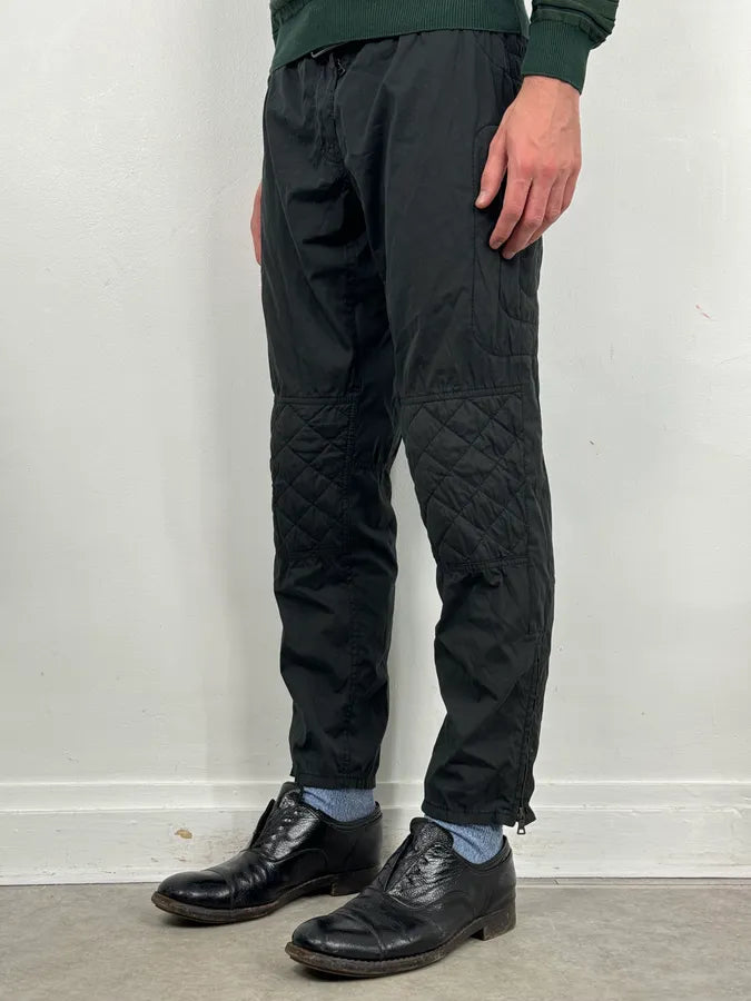 2000s Prada Black Nylon Minimalist Cargo Pants eddAryQ 2