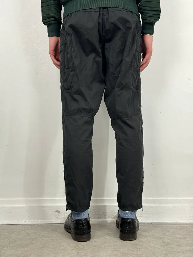 2000s Prada Black Nylon Minimalist Cargo Pants eddAryQ 3