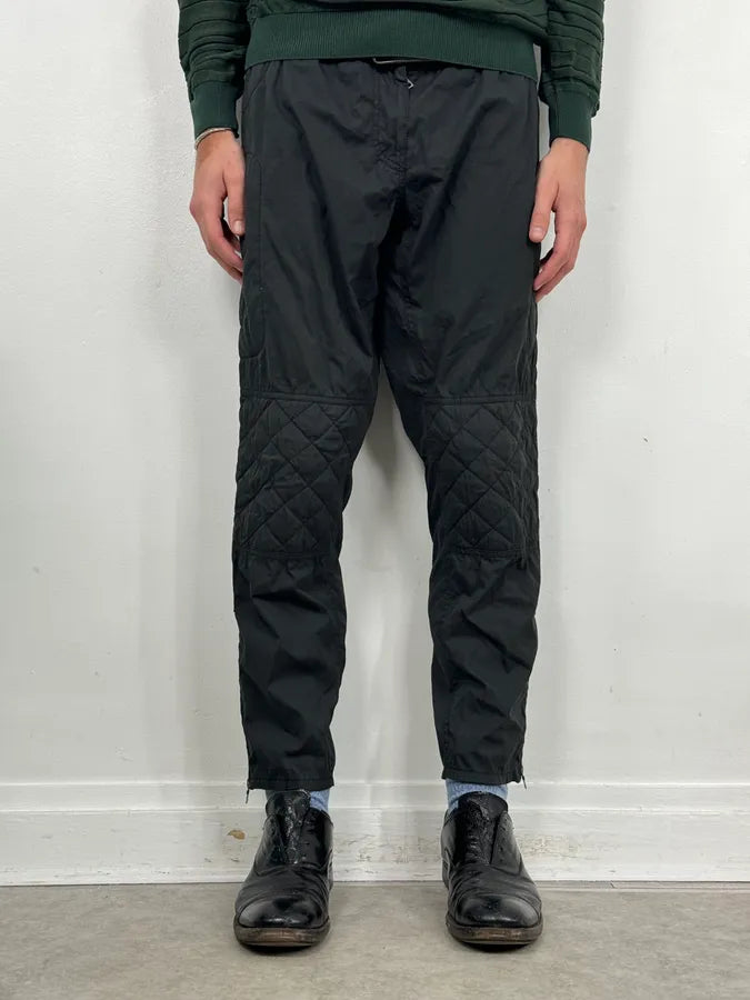 2000s Prada Black Nylon Minimalist Cargo Pants eddAryQ 1