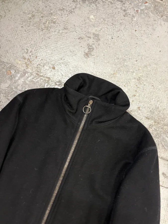 2000s Prada Black Wool Classy Jacket jOZVZtG 3