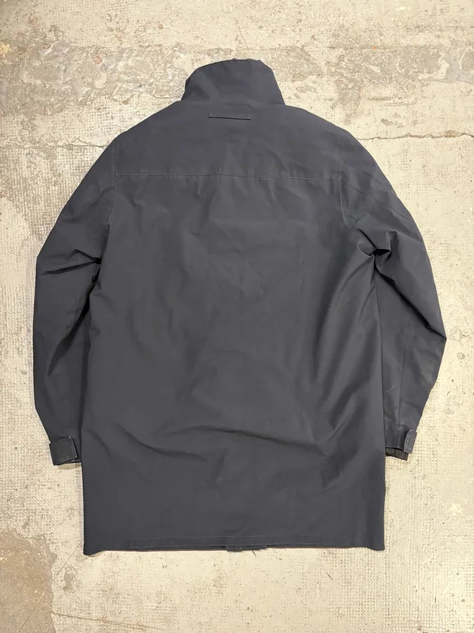 AW2008 Prada Navy Nylon Long Jacket  oIPTEvQ 4