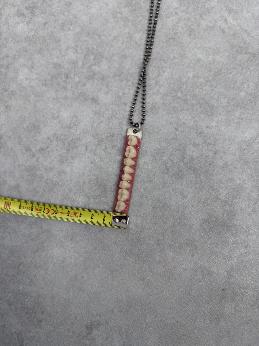 FW2001 Carol Christian Poell Teeth MM/1480 Necklace eYnQtGC 4