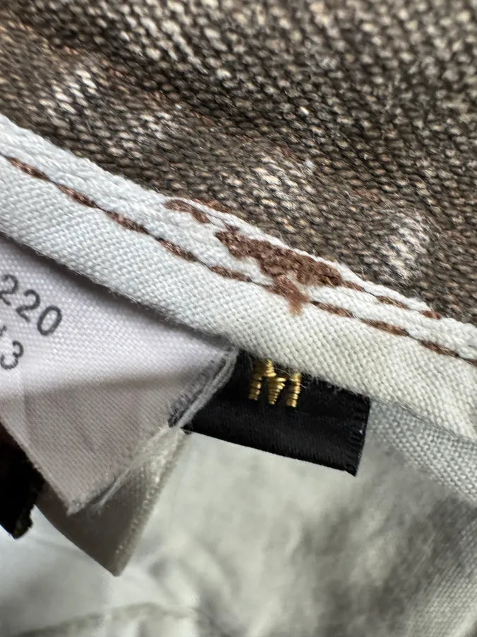 FW2001 Roberto Cavalli Brown Autumn Forest Wood Pants (S) pcZiyCW 13