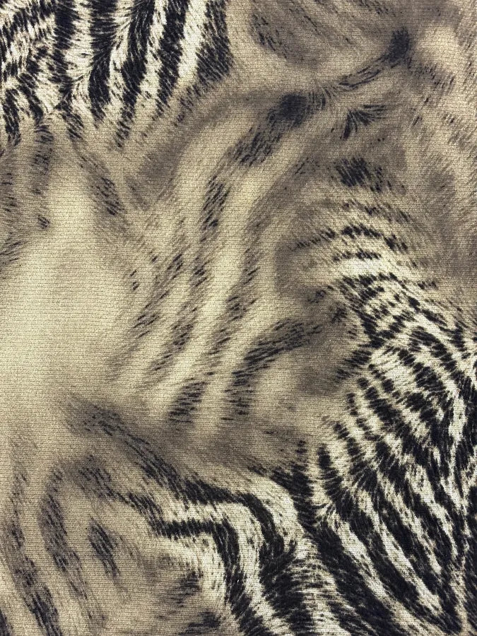 FW2001 Roberto Cavalli Faded Safari Zebra Dress JjUMabr 4