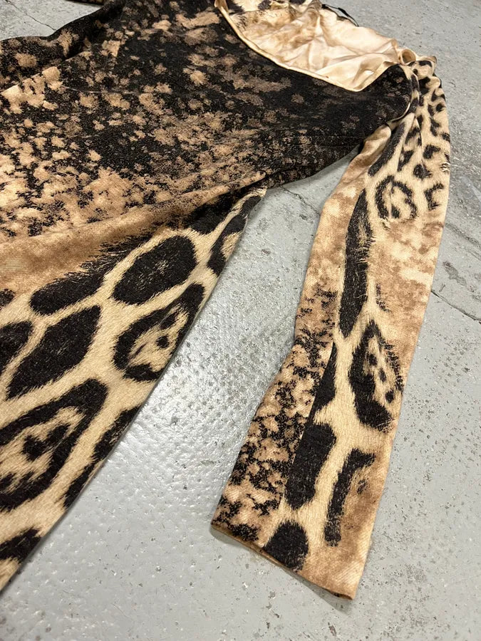 FW2001 Roberto Cavalli Gradient Leopard Dress AiudWiH 5