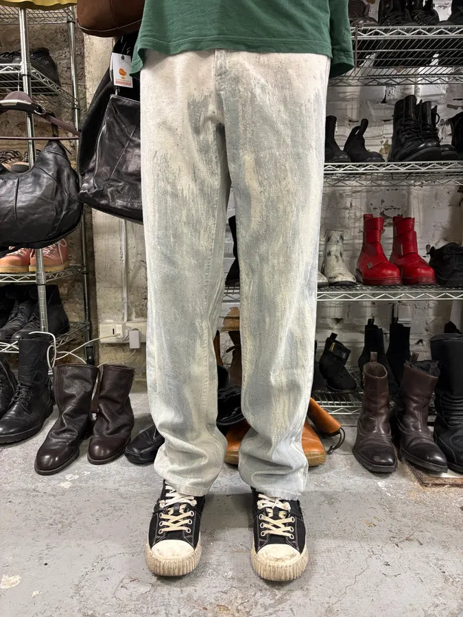 FW2001 Roberto Cavalli Winter Blue Storm Pants (S) YjMtQtR 1