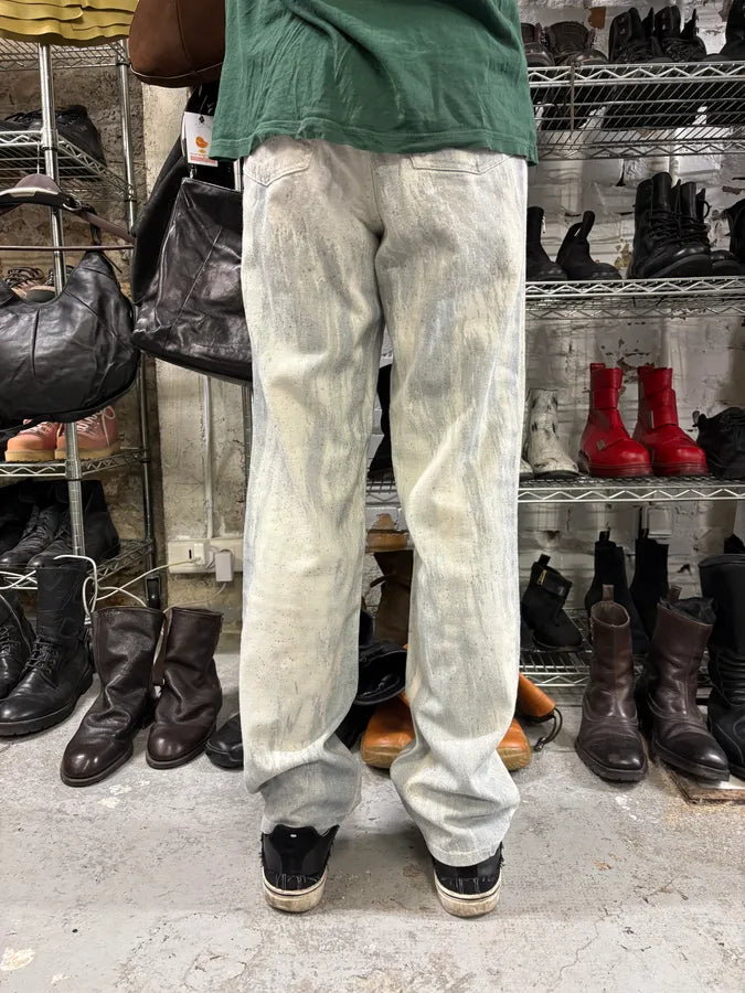 FW2001 Roberto Cavalli Winter Blue Storm Pants (S) YjMtQtR 3