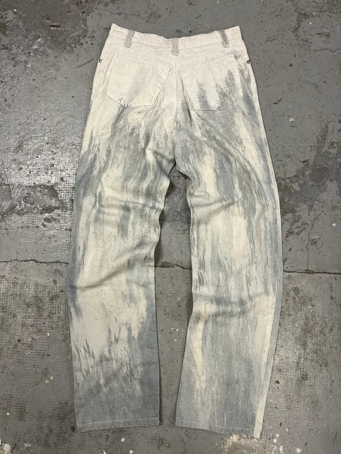 FW2001 Roberto Cavalli Winter Blue Storm Pants (S) YjMtQtR 6