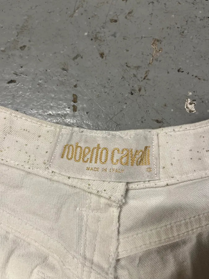 FW2001 Roberto Cavalli Winter Blue Storm Pants (S) YjMtQtR 8