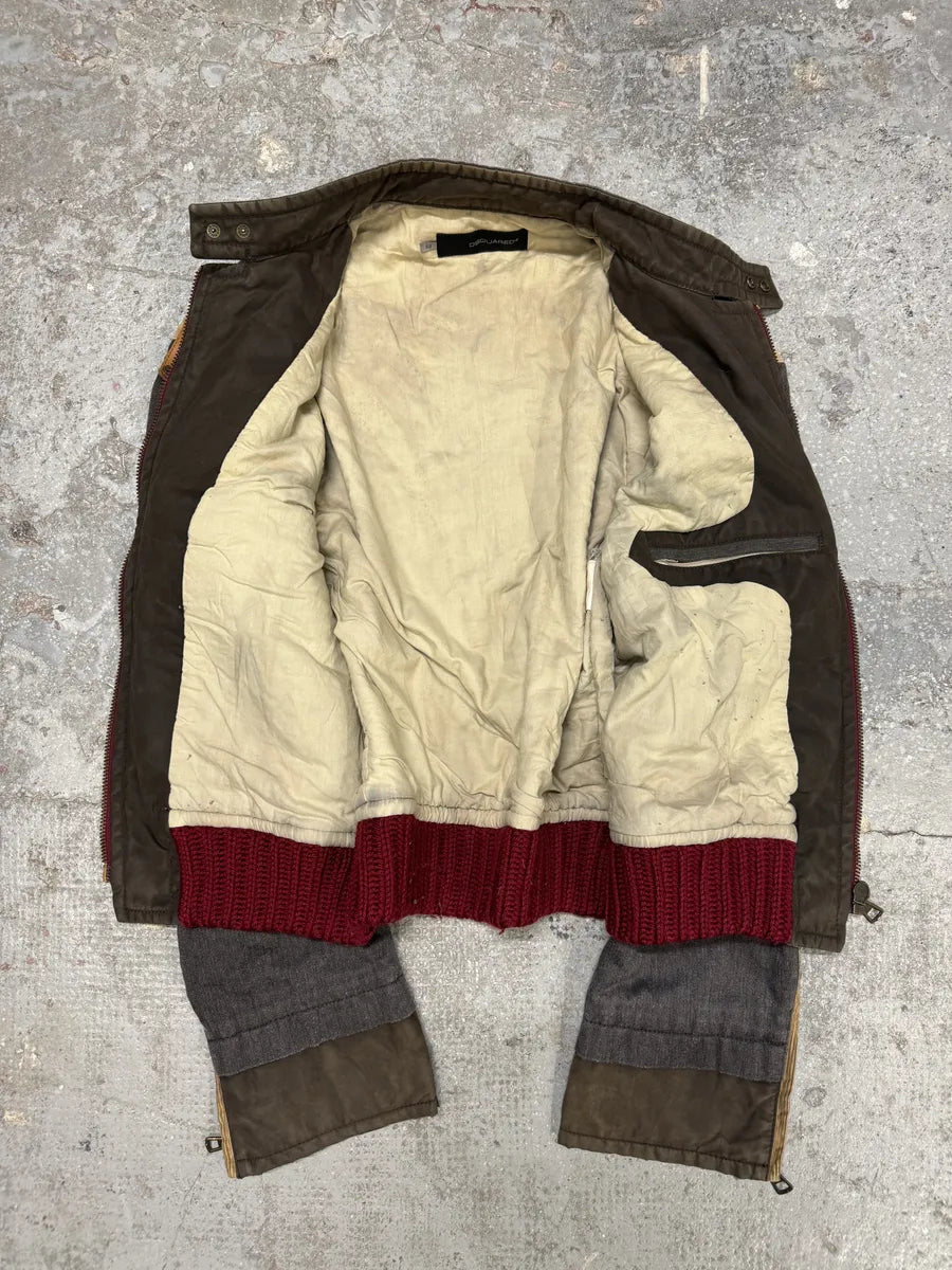 FW2002 Dsquared2 Cotton Cargo Utility Zip Jacket (M/L) 5