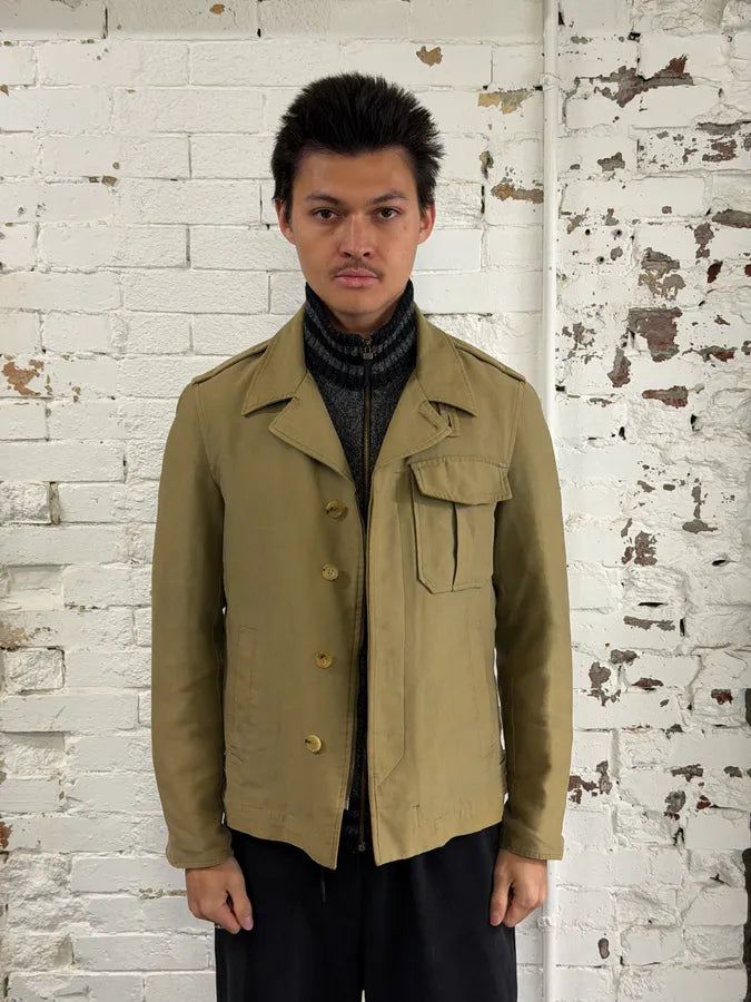 2000s Gucci Beige Classy Buttoned Jacket by Tom Ford koVqxEK 0