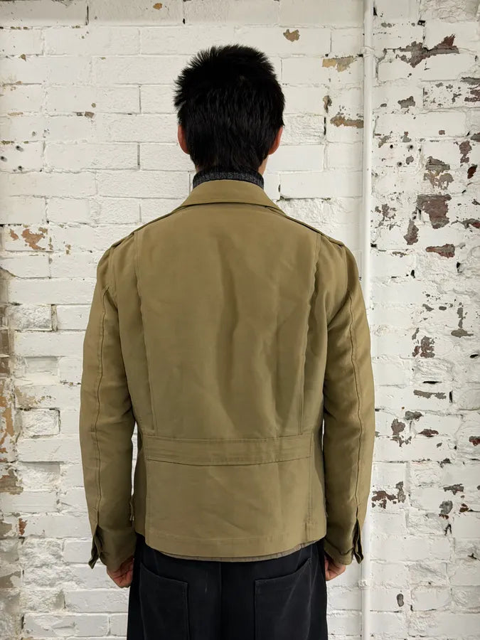 2000s Gucci Beige Classy Buttoned Jacket by Tom Ford koVqxEK 1