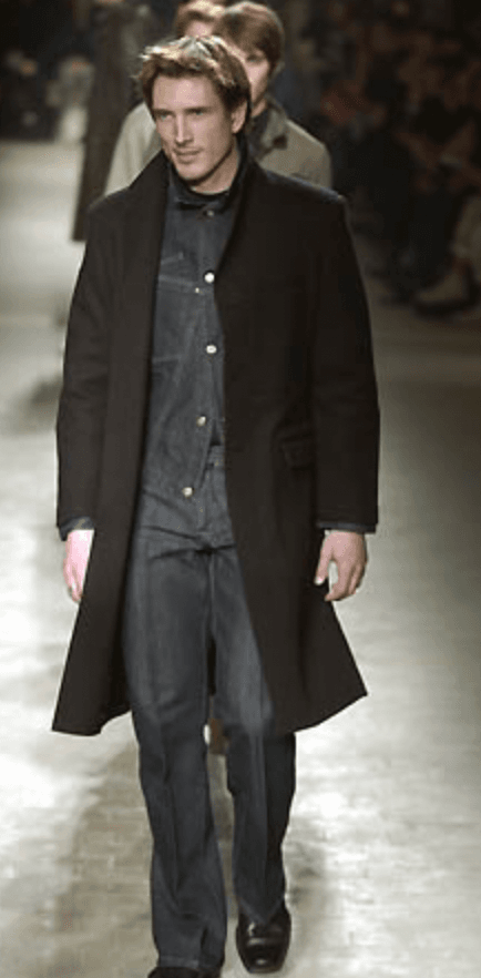 FW2002 Marithé + François Girbaud Blue Faded Light Denim Jacket JYXcPrI 2