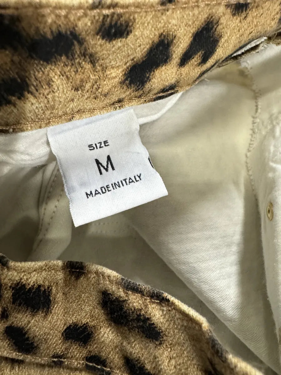 FW2002 Roberto Cavalli Leopard Print Savage Pants cPWBDxP 10