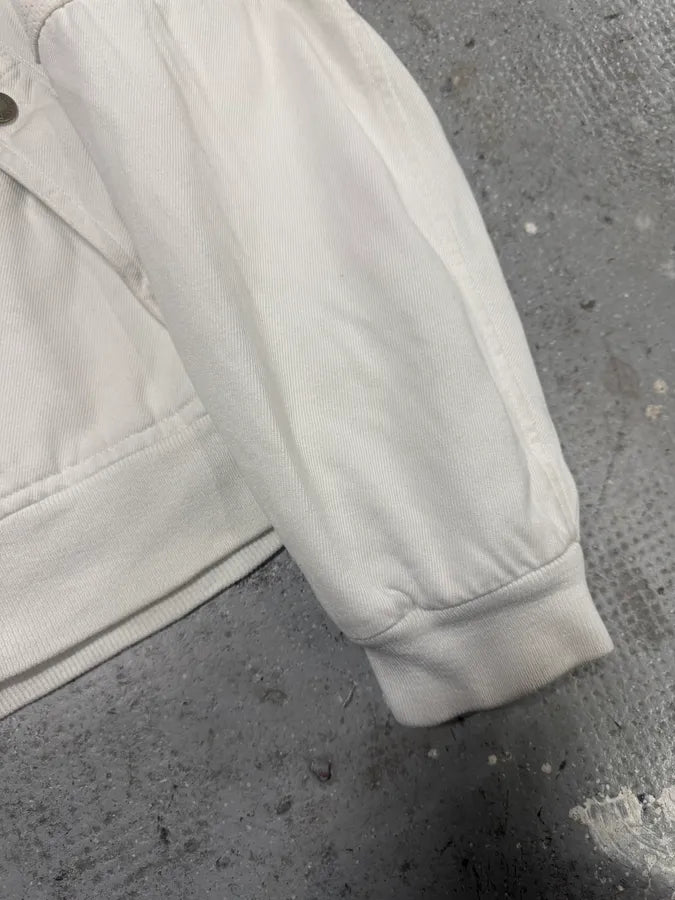 FW2003 Dolce & Gabbana Combat White Bomber Jacket (M) uJwOIku 4