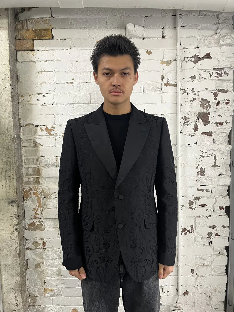 FW2003 Gucci Embroidered Royal Blazer Jacket by Tom Ford cHNOkox 1