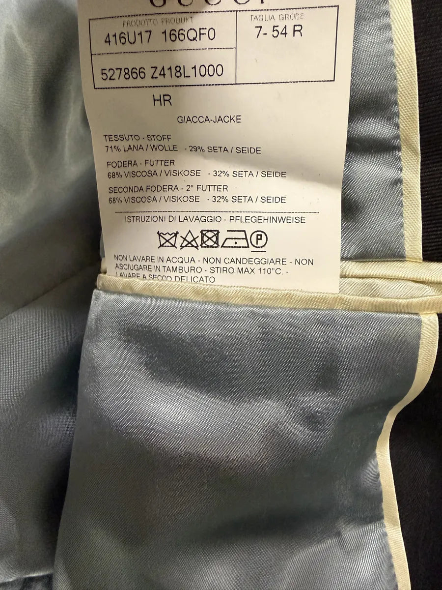 FW2003 Gucci Embroidered Royal Blazer Jacket by Tom Ford cHNOkox 6