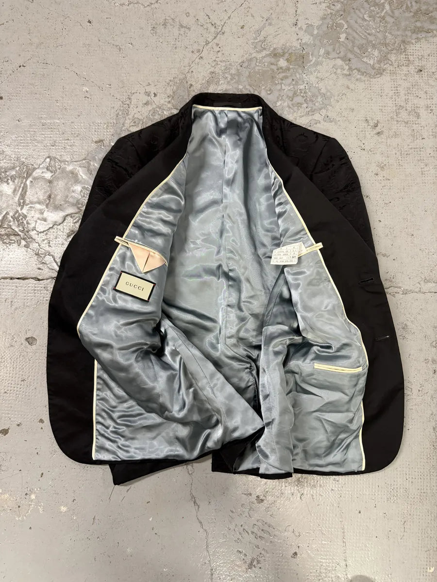 FW2003 Gucci Embroidered Royal Blazer Jacket by Tom Ford cHNOkox 7